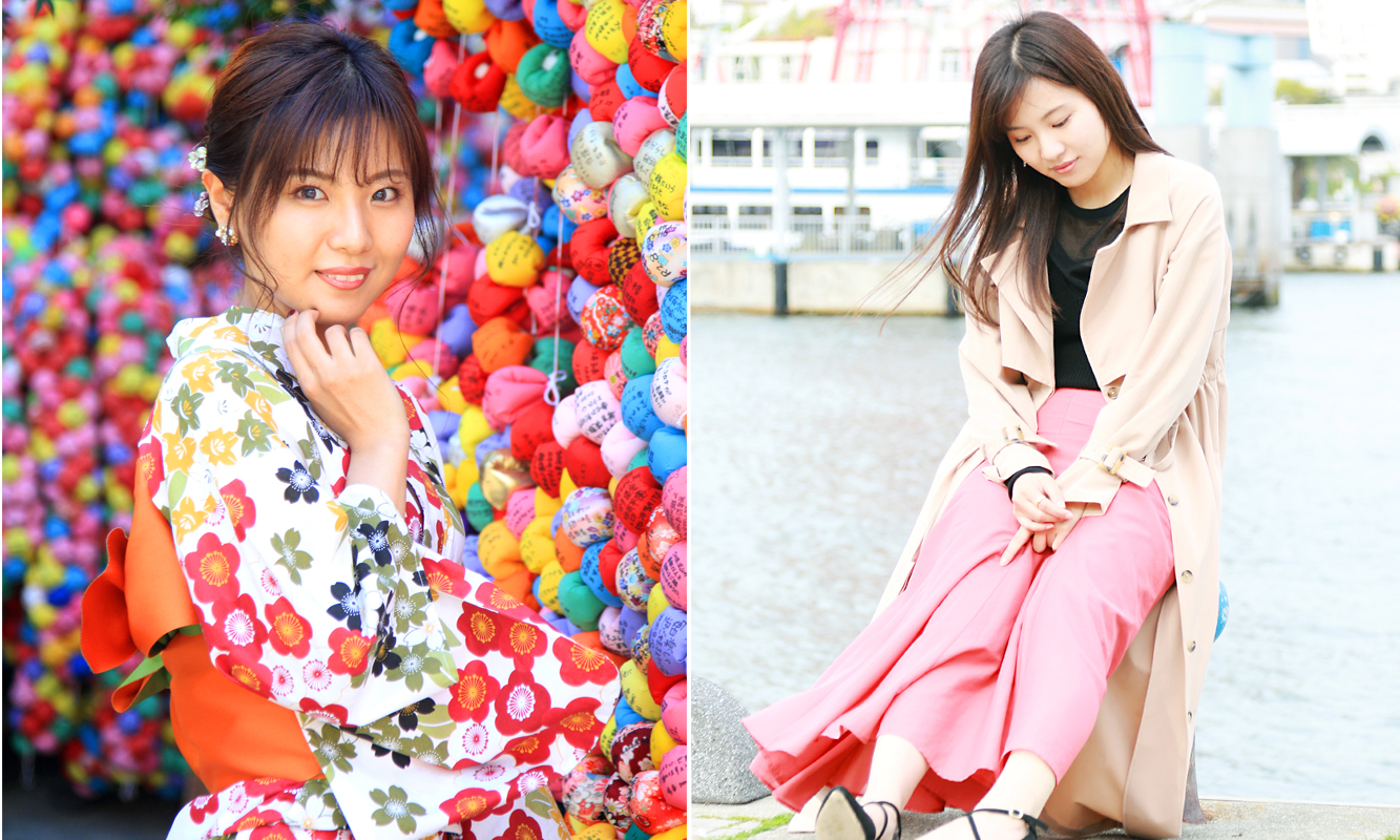 自然なプロフィール写真の撮影例