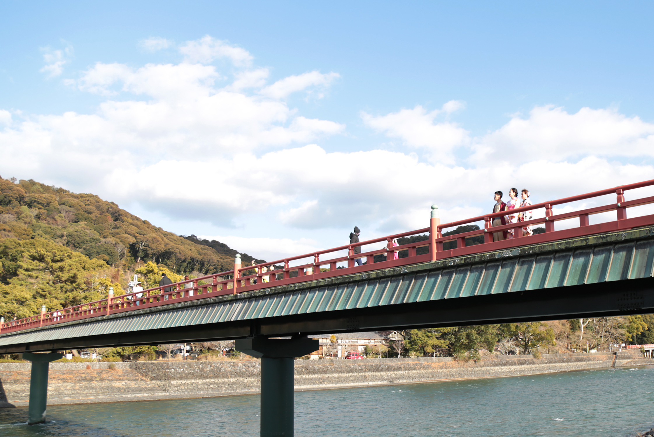 歴史ある京都の光景で